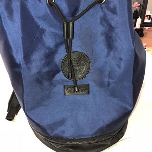 Blue Versace Backpack